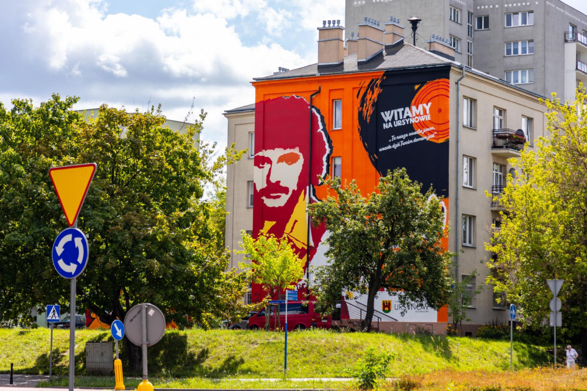 Murale w Warszawie