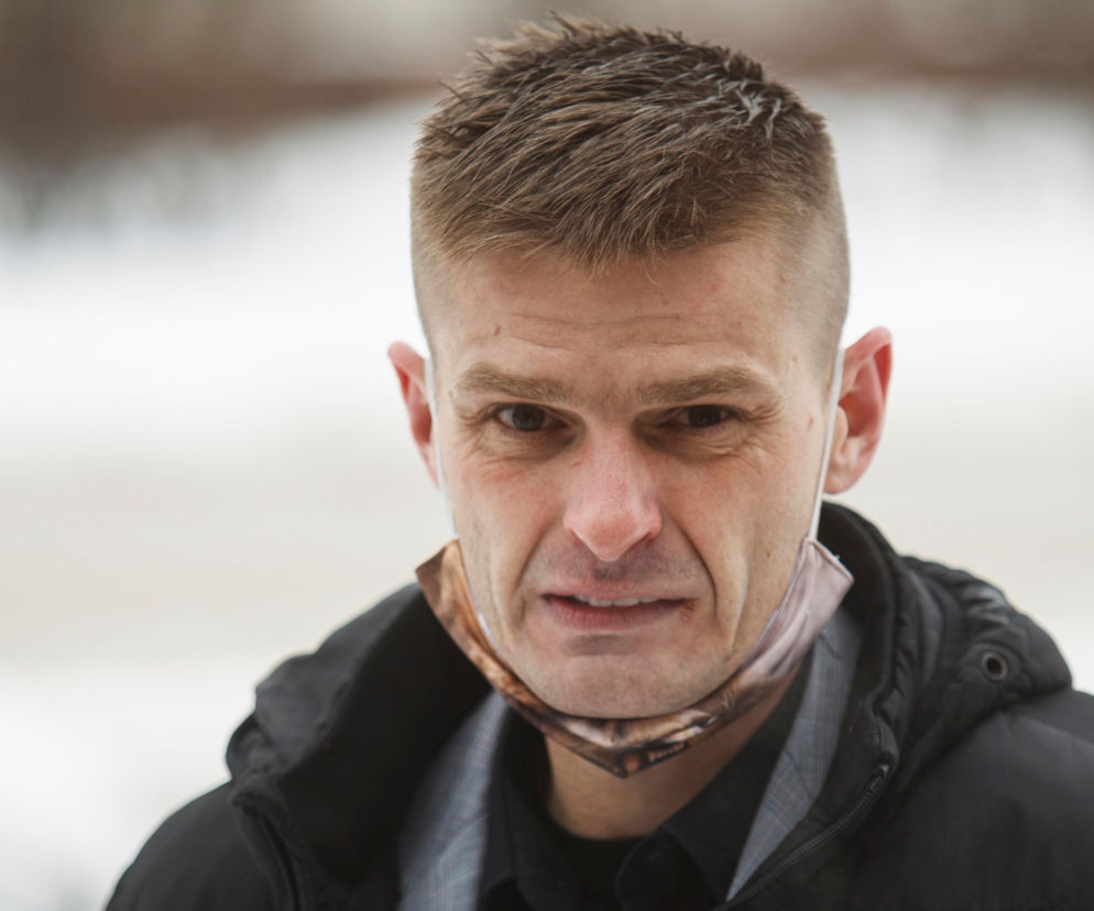 Tomasz Komenda przyszedł do opolskiego sądu na odczytanie wyroku