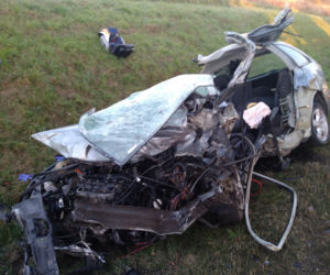 Wypadek w Mlecznej na drodze krajowej 8 