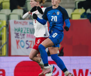 Polska - Słowenia: Najwierniejsi kibice wspierali reprezentację Polski kobiet. Dużo zdjęć z Gdańska