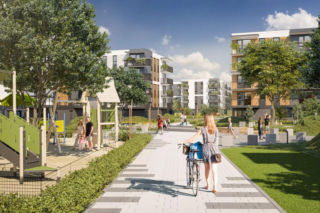 Nowe etapy osiedla Aleje Praskie blisko Parku Skaryszewskiego i planowanego metra