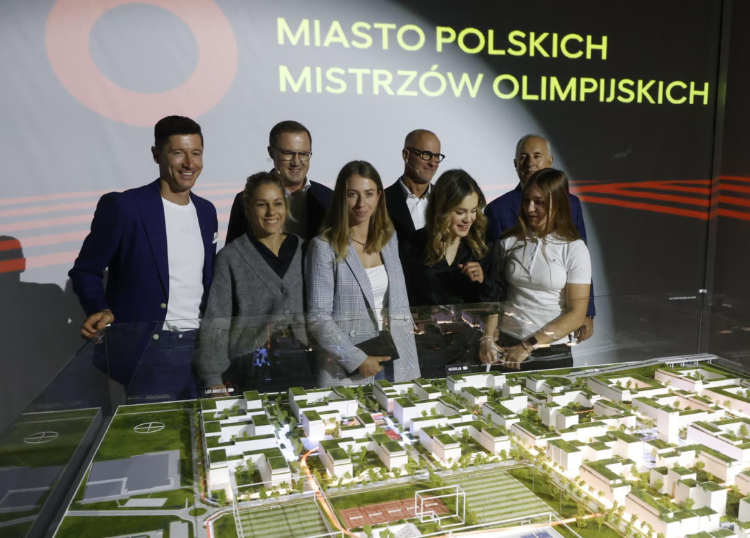 Budowa mieszkań dla medalistek igrzysk w Paryżu