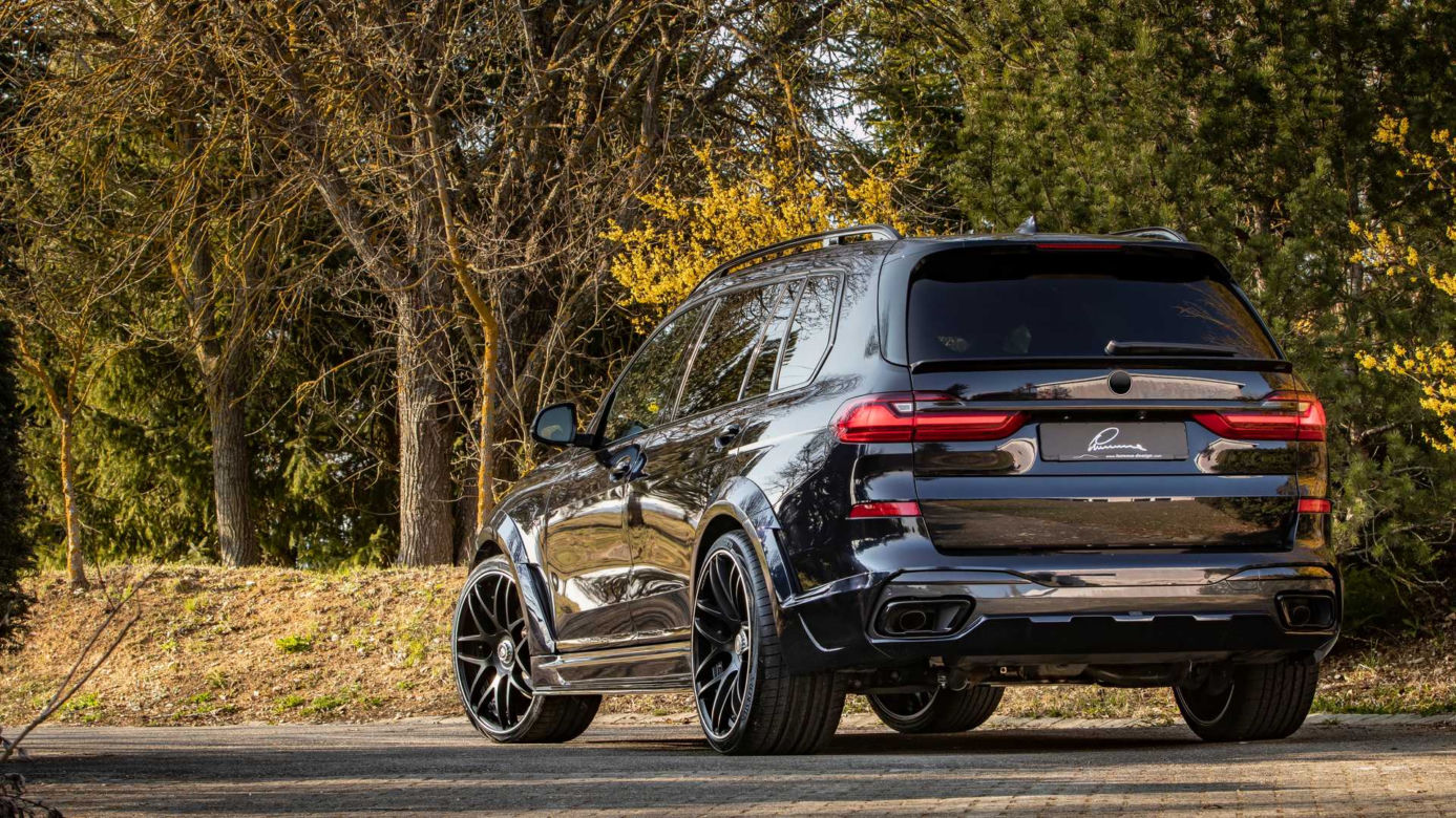 BMW X7 po tuningu Lumma Design