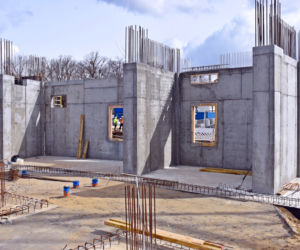 Budowa stadionu w Szczecinie - kwiecień 2021