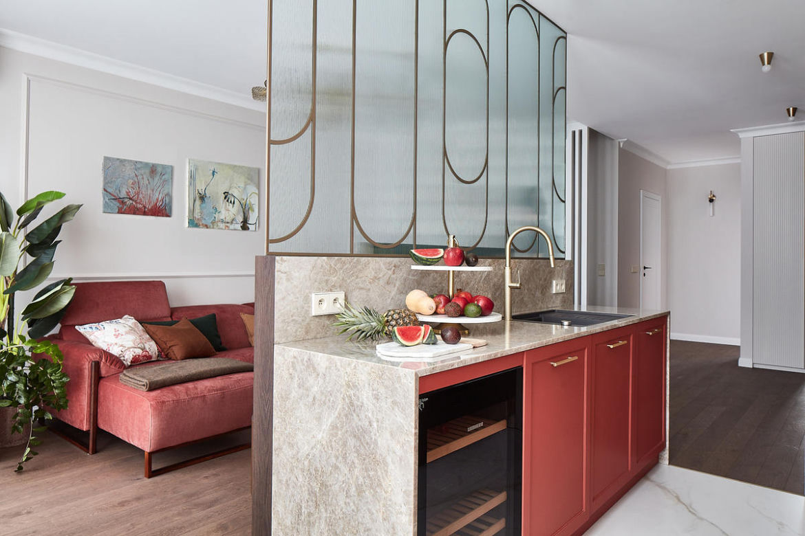 Salon i kuchnia