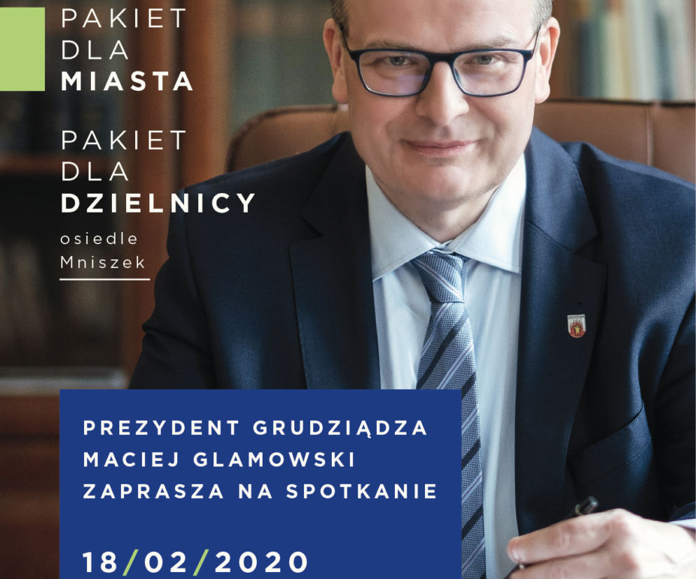 Prezydent Glamowski odwiedza mieszkańców na osiedlach