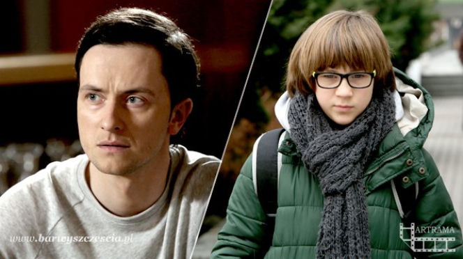 Barwy szczęścia. Władek Cieślak (Przemysław Stippa), Kajtek (Jakub Dmochowski)