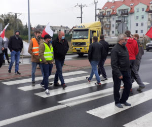 Protest rolników w Iławie 21.10.2020