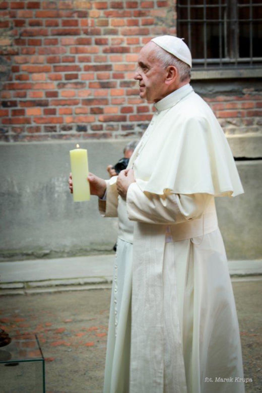 Jedyna wizyta papieża Franciszka w Polsce. Odwiedził Kraków, Częstochowę i Oświęcim