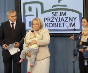 Barbara Sienkiewicz z dziećmi