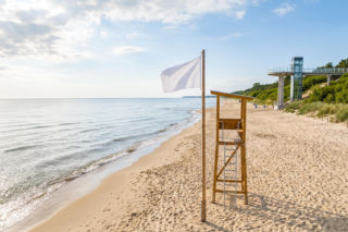 Sinice Pobierowo. Czy w Pobierowie można się kąpać 05.08? Flaga, warunki pogodowe