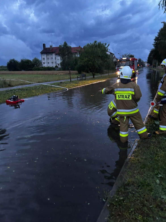 Gwałtowne burze przeszły nad woj. śląskim