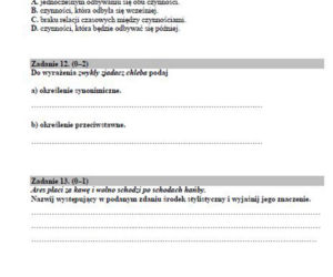 Próbna matura 2020 polski
