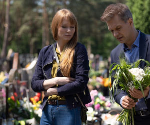 Na dobre i na złe, odc. 750. Wiktoria (Katarzyna Dąbrowska), Falkowicz (Michał Żebrowski)