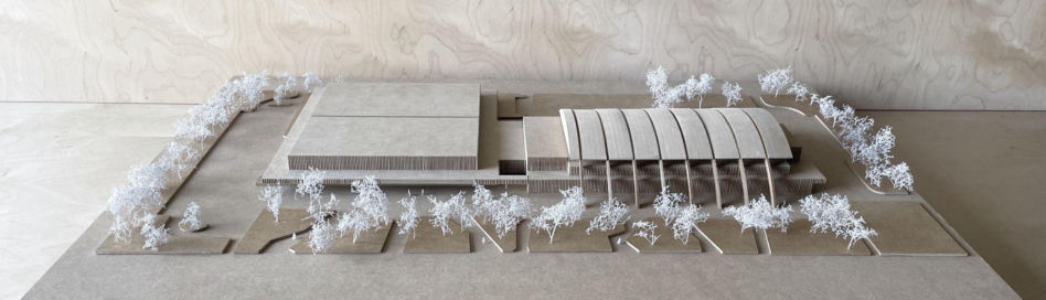 Hala lodowa w Oświęcimiu projektu M.O.C.  Architekci