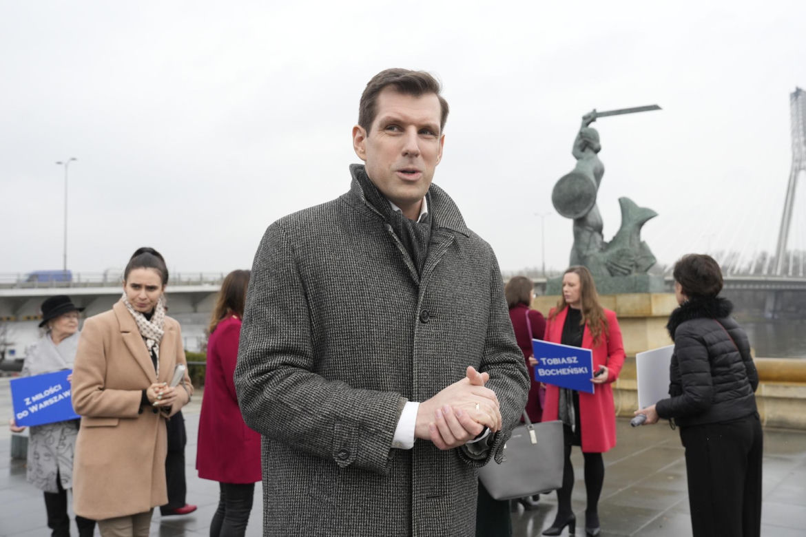 Tobiasz Bocheński ogłasza kandydatkę na wiceprezydenta i program dla kobiet w Warszawie