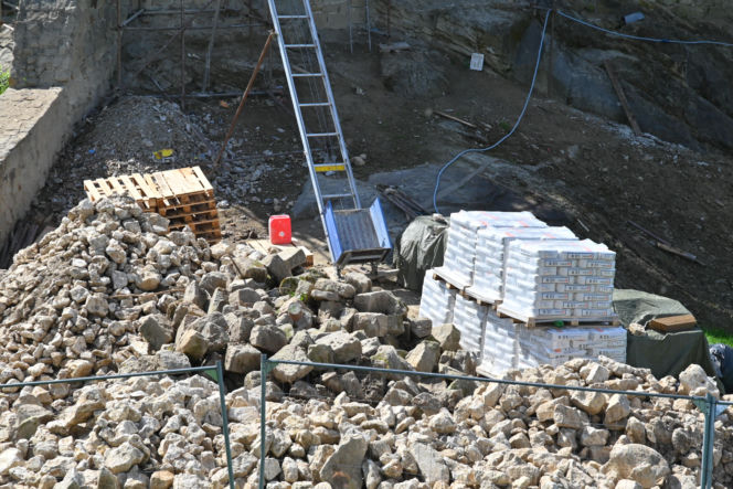 Odbudowa zamku w Dobczycach