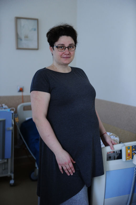 Ciężarna Jadwiga Klica urodzi wkrótce na Inflanckiej swoje drugie dziecko