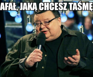 Rafał Trzaskowski, taśma i drzwi