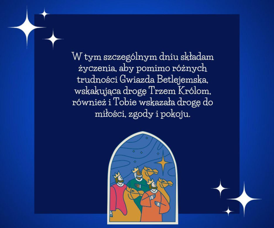 kartki i życzenia z okazji święta Trzech Króli