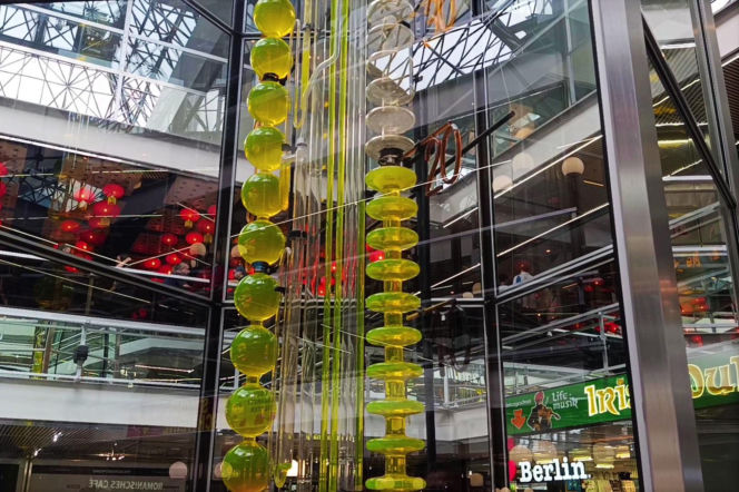 Zegar wodny w Europa Center