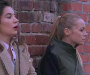 Pierwsza miłość odc. 2219. Paulina (Julia Pogrebińska), Emilka (Anna Ilczuk)
