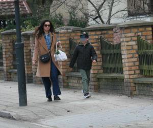 Marta Kaczyńska ze święconką