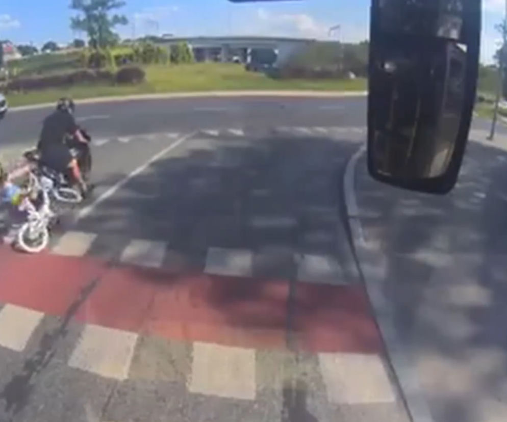 Motocyklista potrącił 6-latkę w Olsztynie