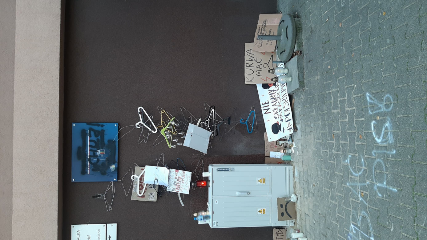 Strajk kobiet w centrum Poznania