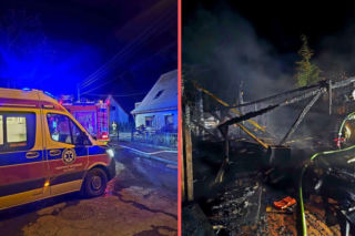 Eksplozja pieca w Przemkowie. Są ranni, poważne poparzenia