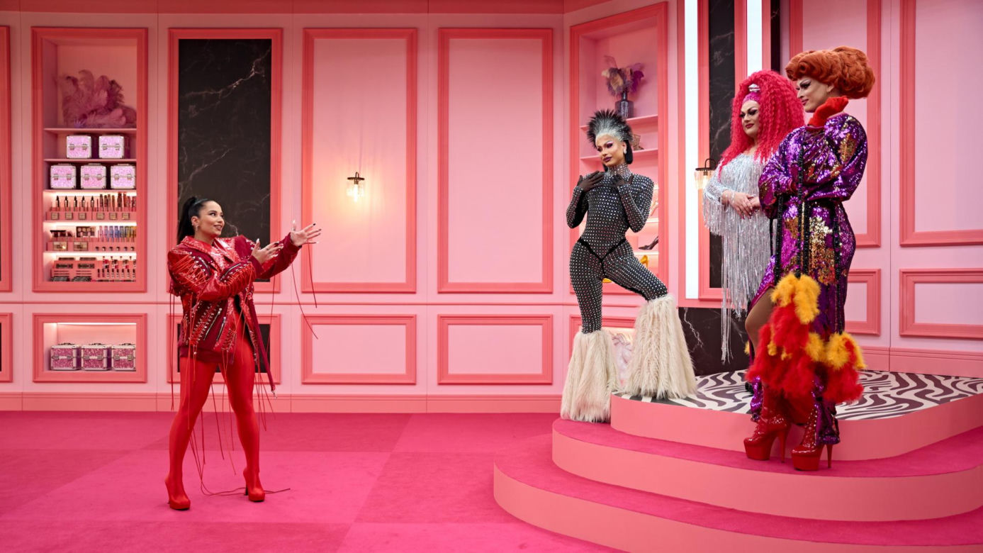 Mery Spolsky, Ciotka Offka, Himera i Adelon w "Czas na Show. Drag Me Out!"