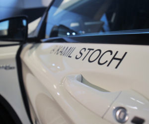 Kamil Stoch w Mercedesie GLA 45 AMG
