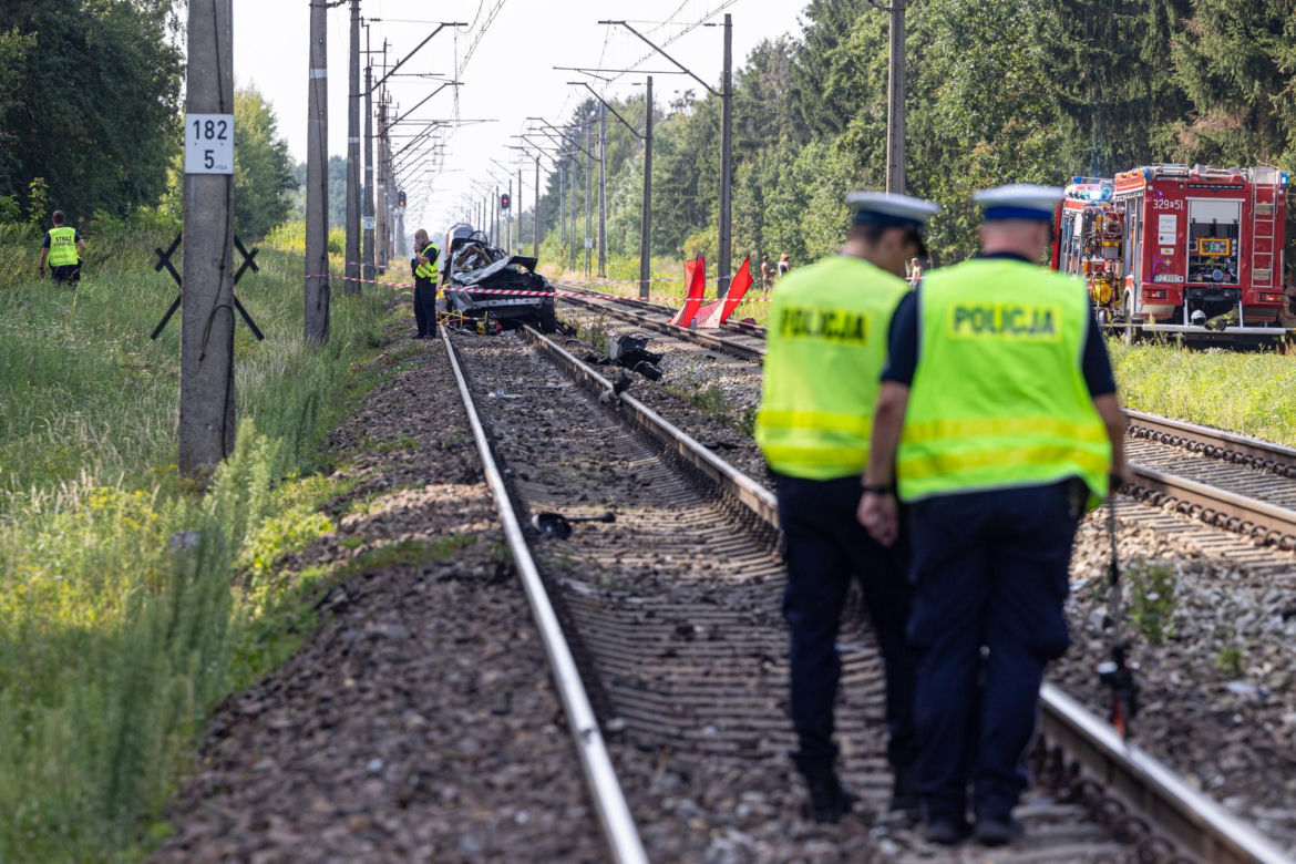 Wypadek na przejeździe 