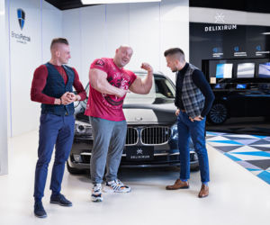 Robert Burneika jeździ wycackanym BMW 750Li