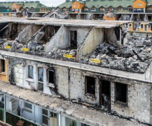 Spalone osiedle w Ząbkach