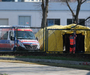 Kwarantanna ratowników na Mokotowie 