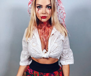 Jak przebrali się na  halloween