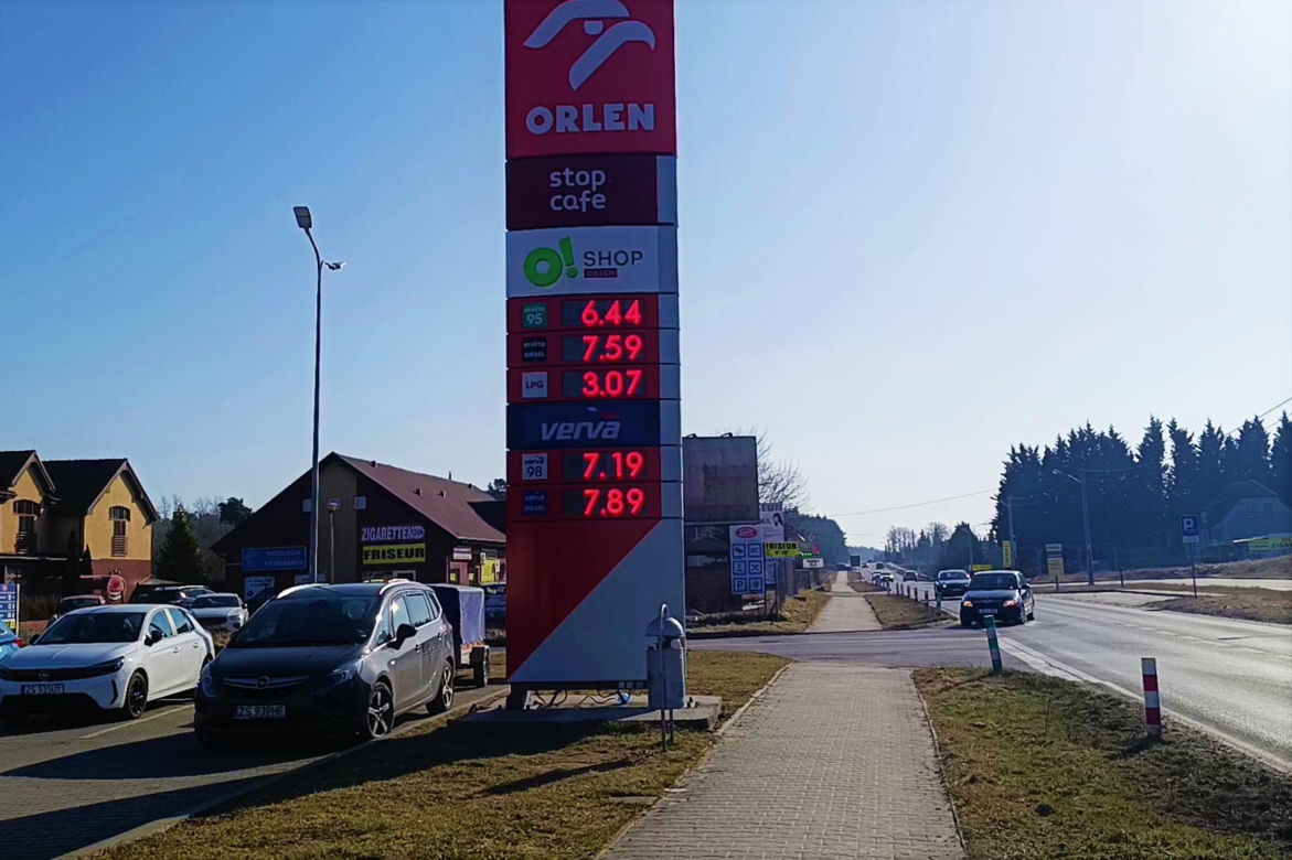 Ceny paliw w Lubieszynie idą w górę