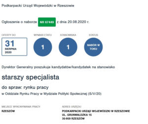 Praca w urzędzie w Rzeszowie. Ile można zarobić? Sprawdź oferty!