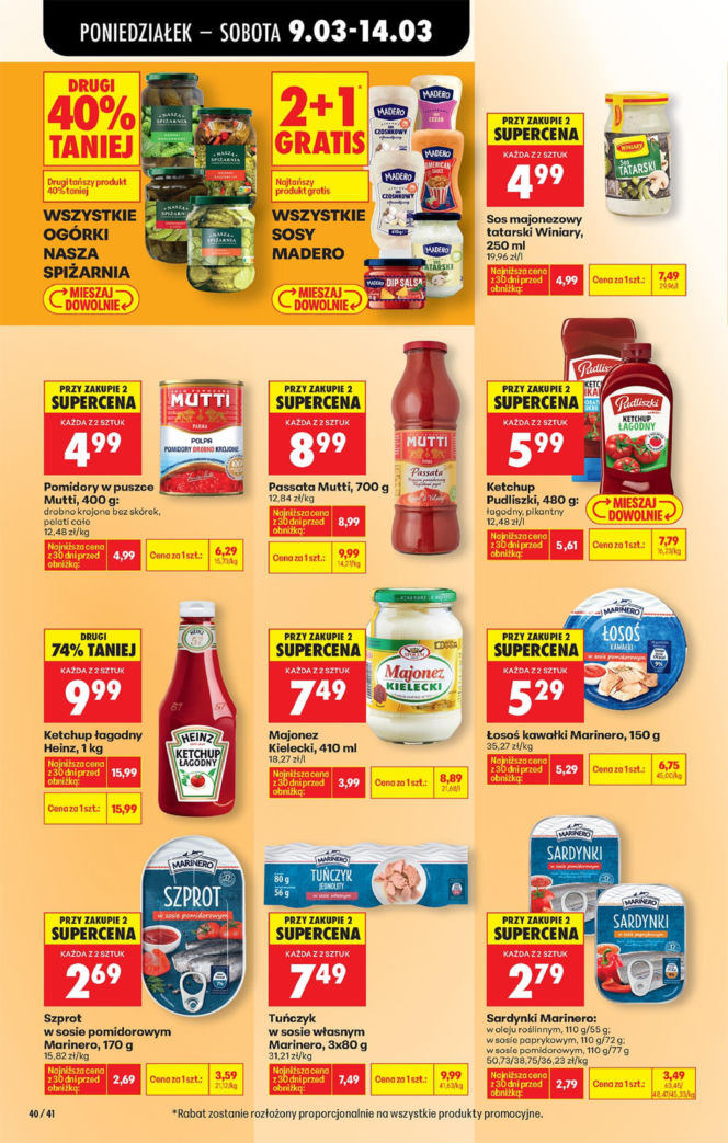 Biedronka - gazetka promocyjna 9.03.2026