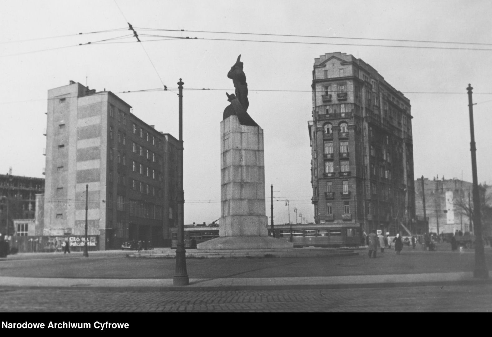 Plac Unii Lubelskiej w latach 30.