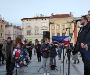 My zostajemy, rząd wychodzi! - manifestacja w Tarnowie