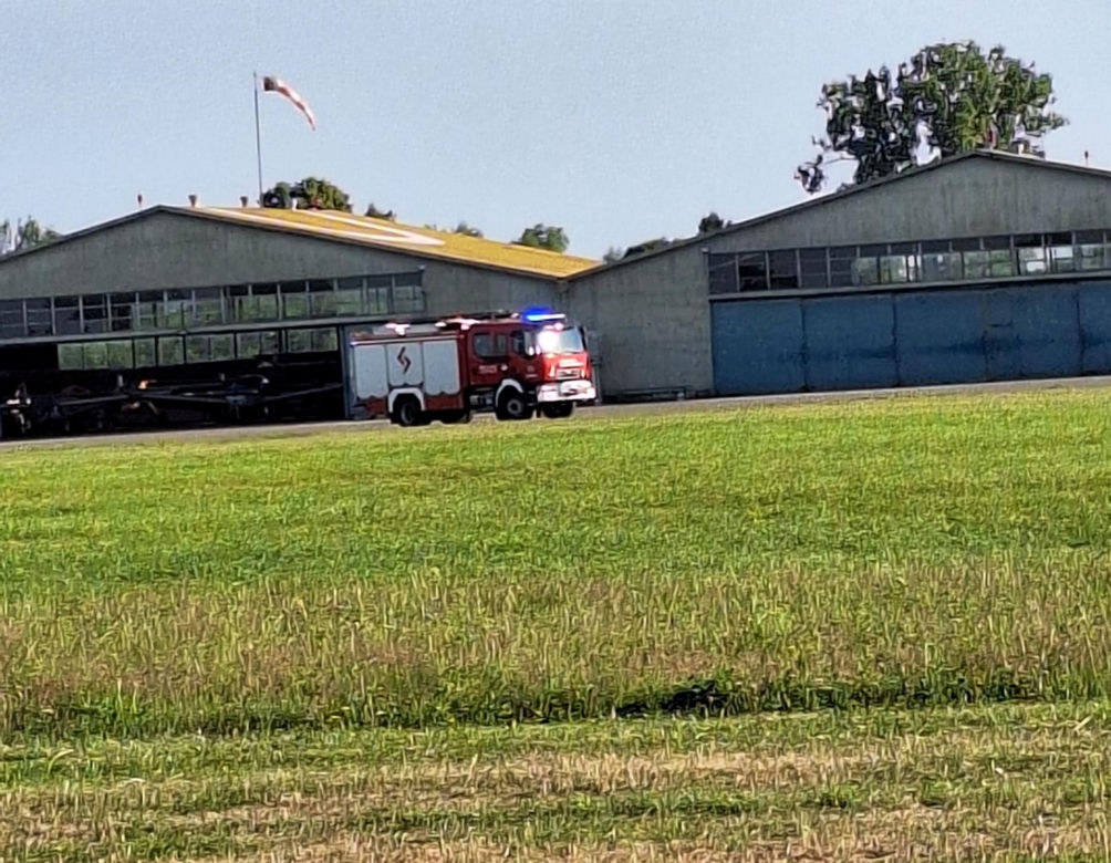 Wypadek wiatrakowca. Maszyna runęła na ziemię krótko po starcie
