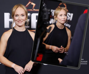 Wystrojona Daria Abramowicz odebrała nagrodę na gali! Zadała szyku? ZDJĘCIA