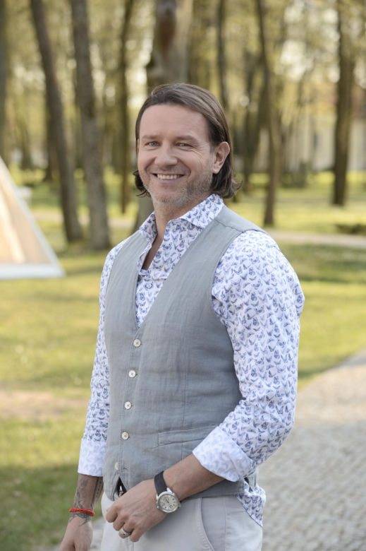 Radosław Majdan - ewolucja fryzury