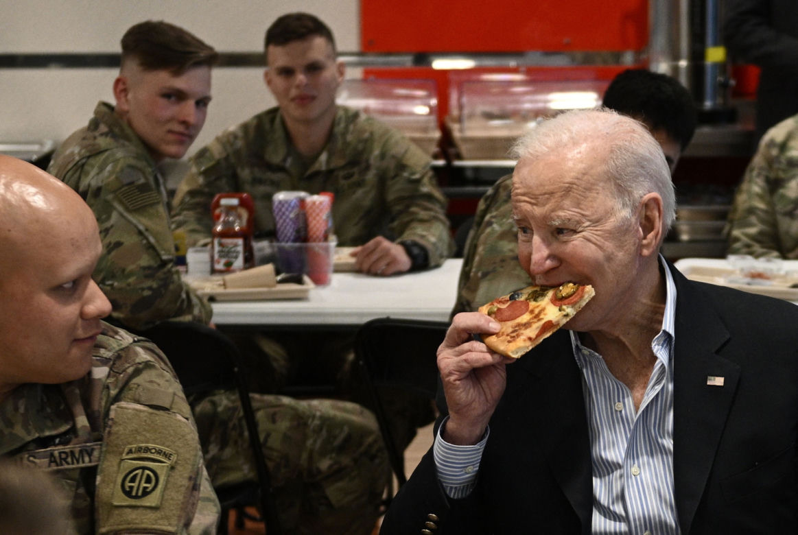 Pizza z żołnierzami