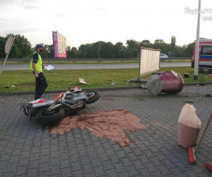 Śląskie: Szaleńczy pościg za motocyklistą! Pędził tak, że omal nie zginął 