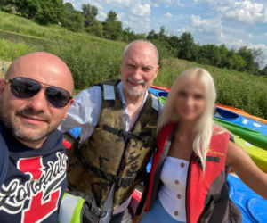Antoni Macierewicz na... kajakach. Wiosłował w Świętokrzyskiem! 