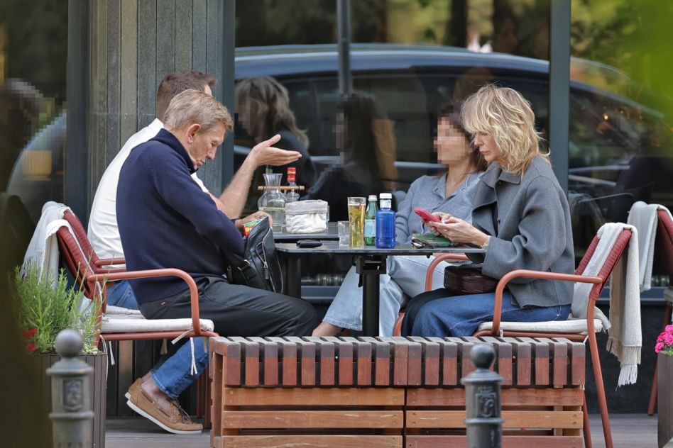 Jan Englert i Beata Ścibakówna na randce