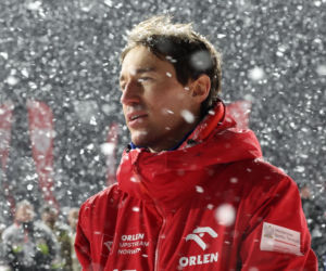 Kamil Stoch podczas ostatniego kunkursu PŚ w Zakopanem